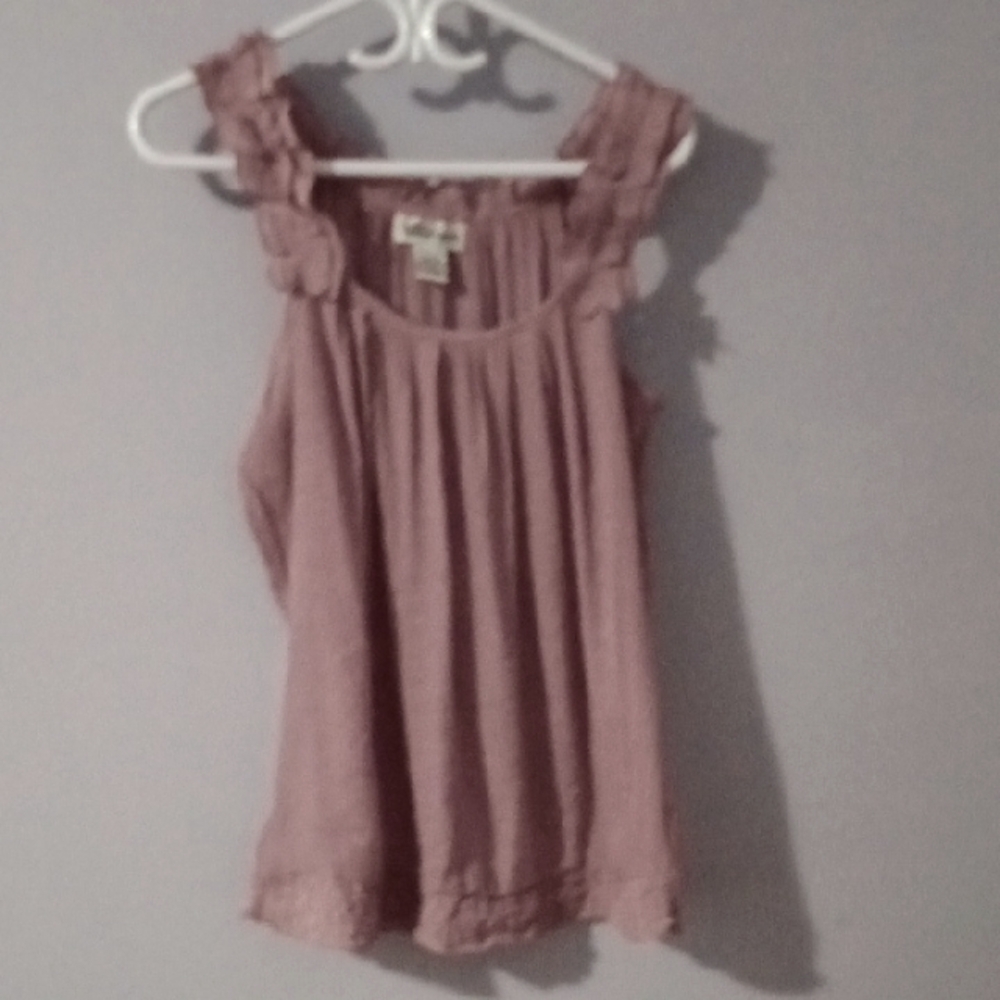 Millennium Sleeveless Pink Top